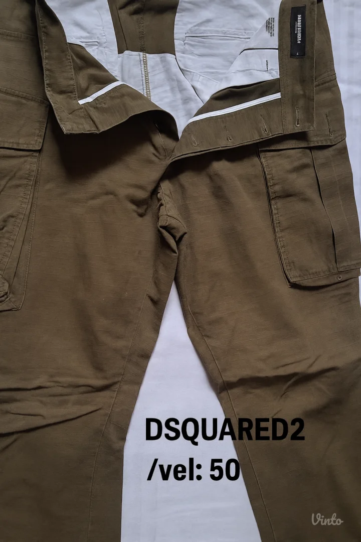DSQUARED² muške cargo pantalone – original