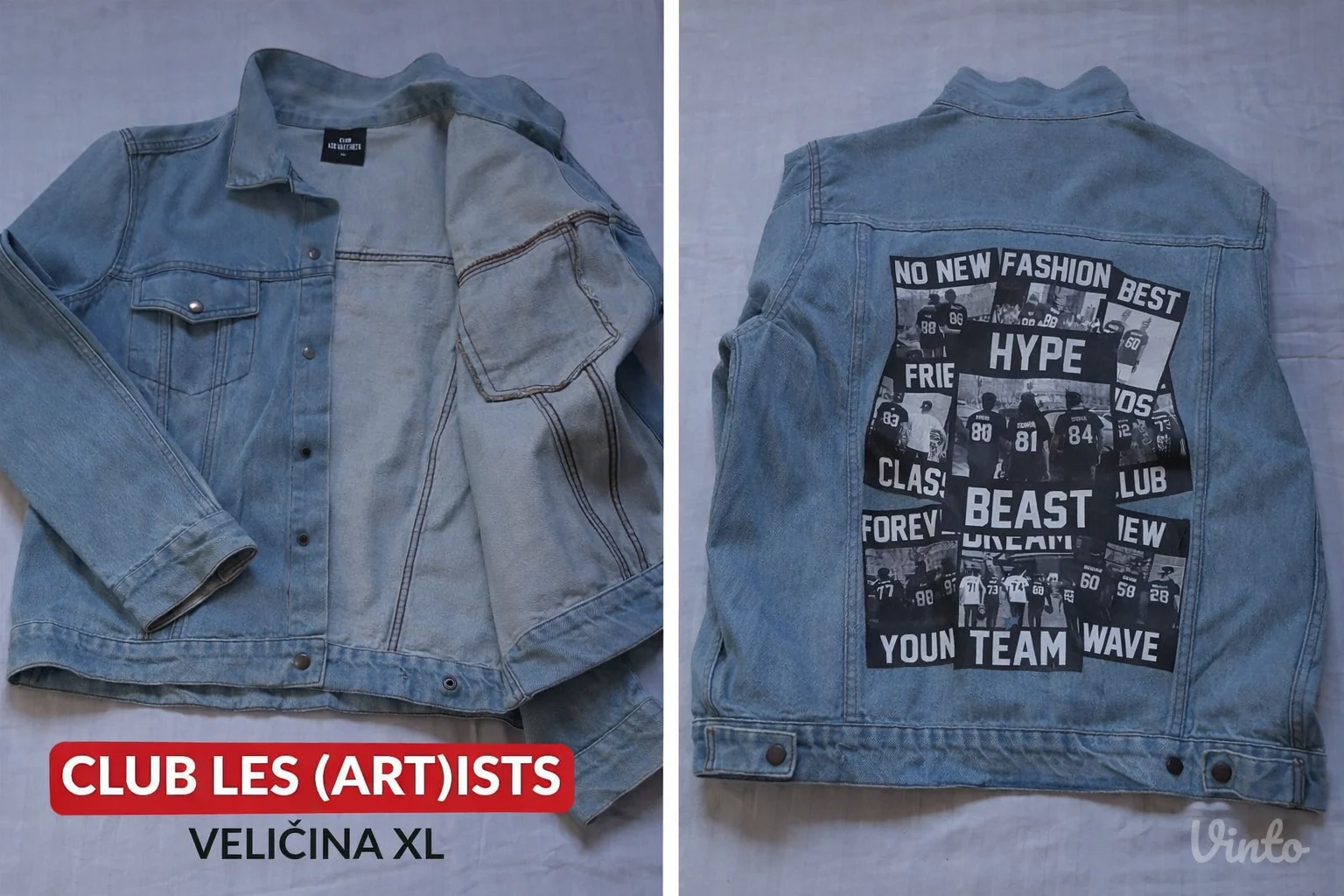 CLUB LES (ART)ISTS teksas jakna – XL