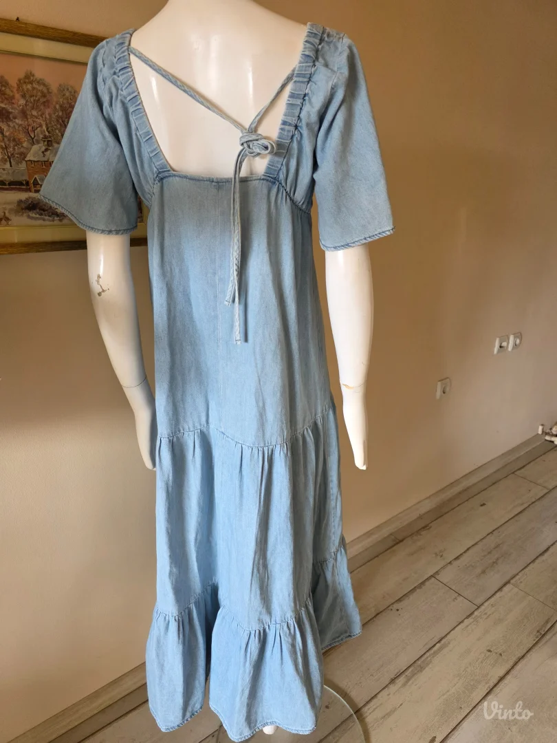 Denim co teksas haljina duga 36/38