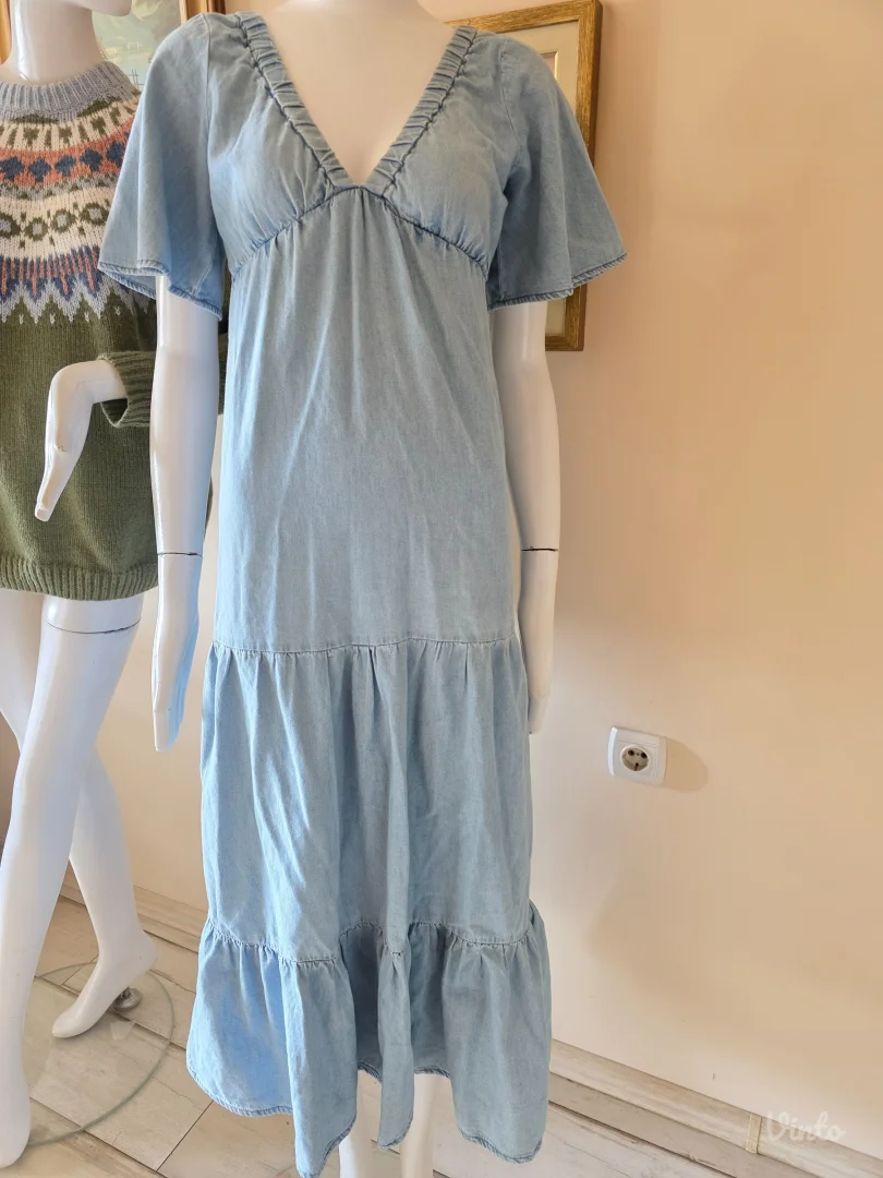 Denim co teksas haljina duga 36/38