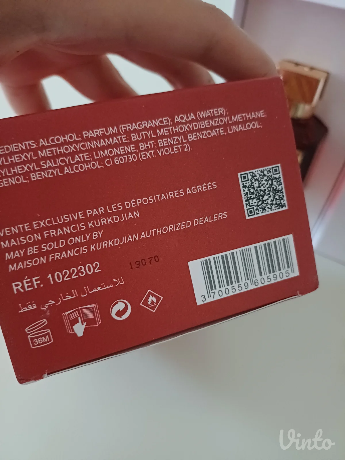 Original parfem Baccarat Rouge 540 70 ml