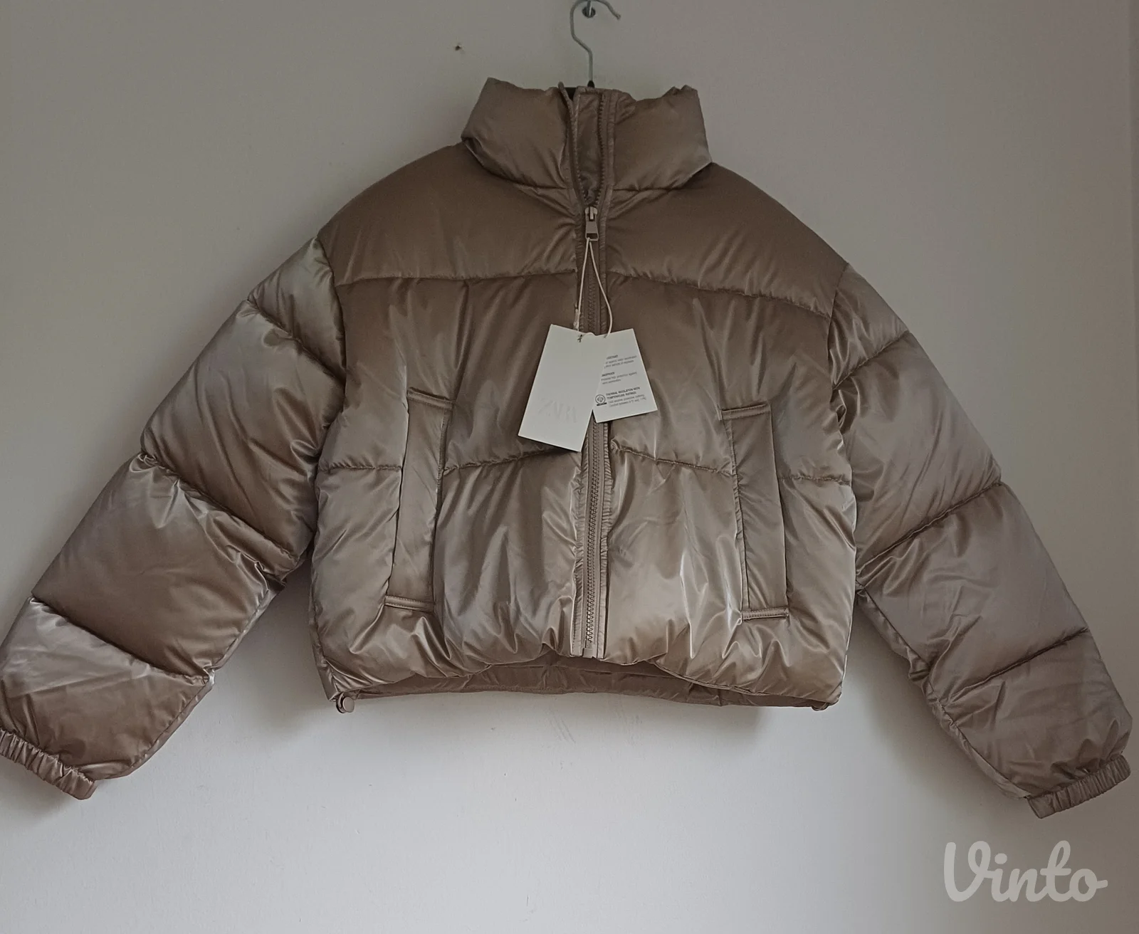 Puffer jakna Zara novo sa ett