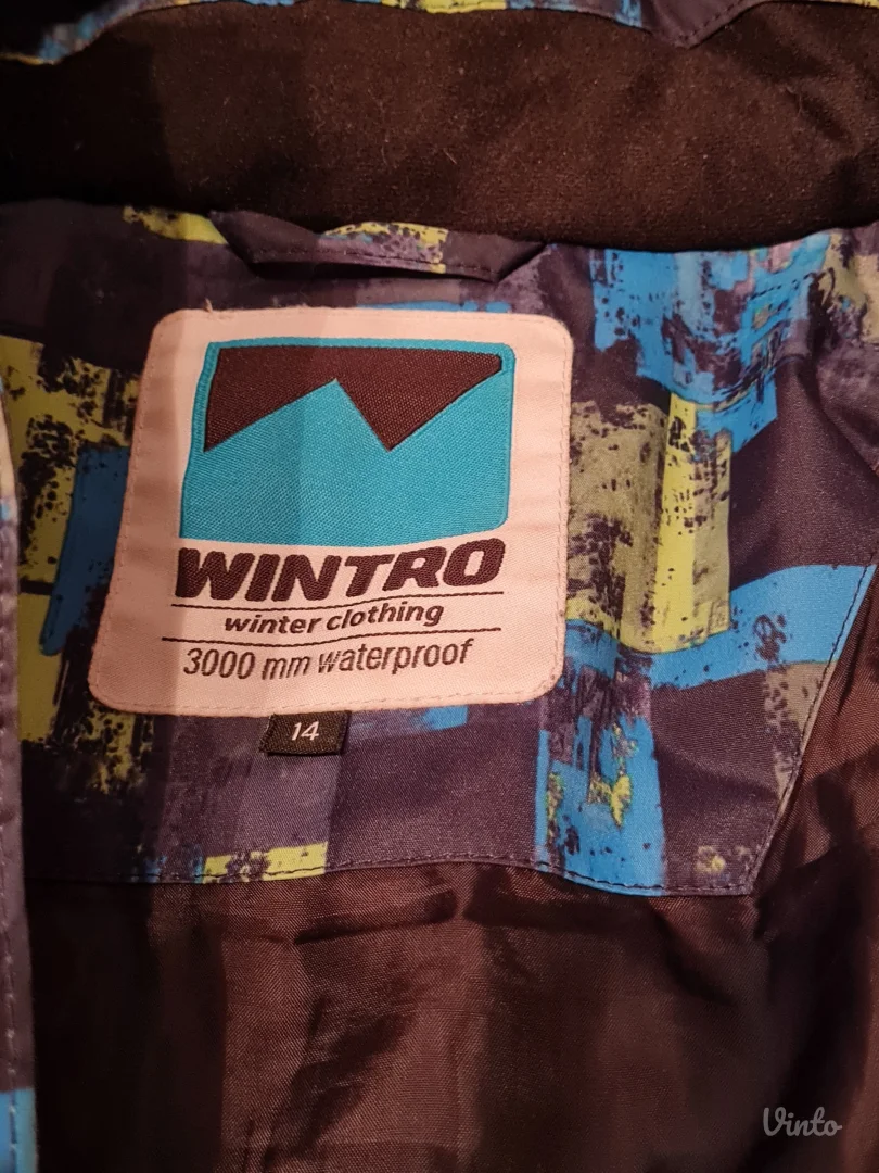 Zimska nepromočiva jakna za dečake, veličina 14