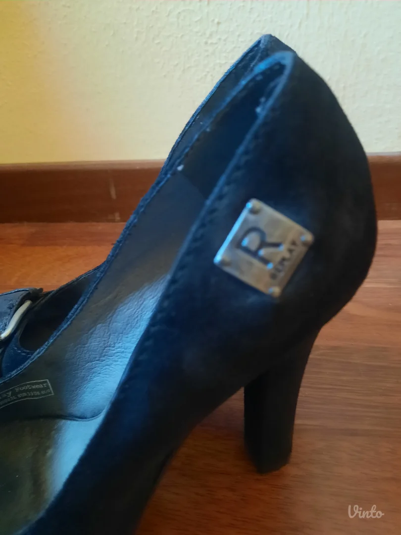 Replay crne ženske cipele na štiklu, veličina 39