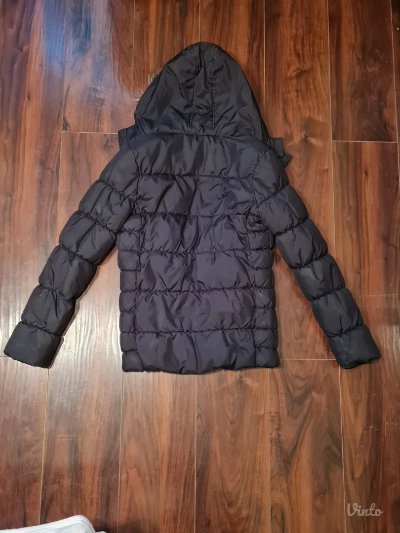 Crna ženska zimska jakna, veličina S