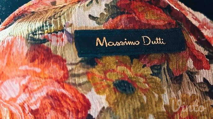 Massimo Dutti svilena haljina