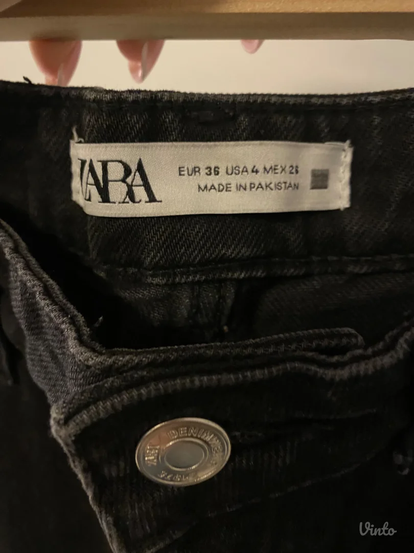 Zara mom jeans