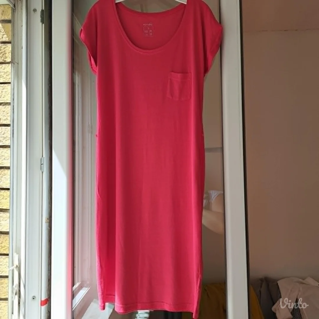 Haljina Esmara pink midi, vel. S/36-38 odlično stanje