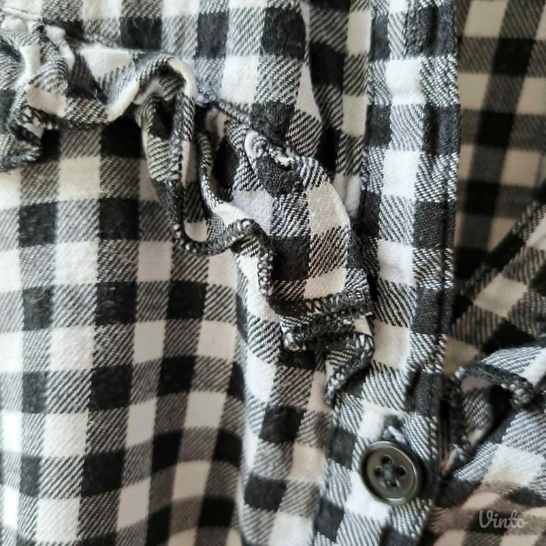 Karirana košulja gingham, OVS, L — odlično stanje