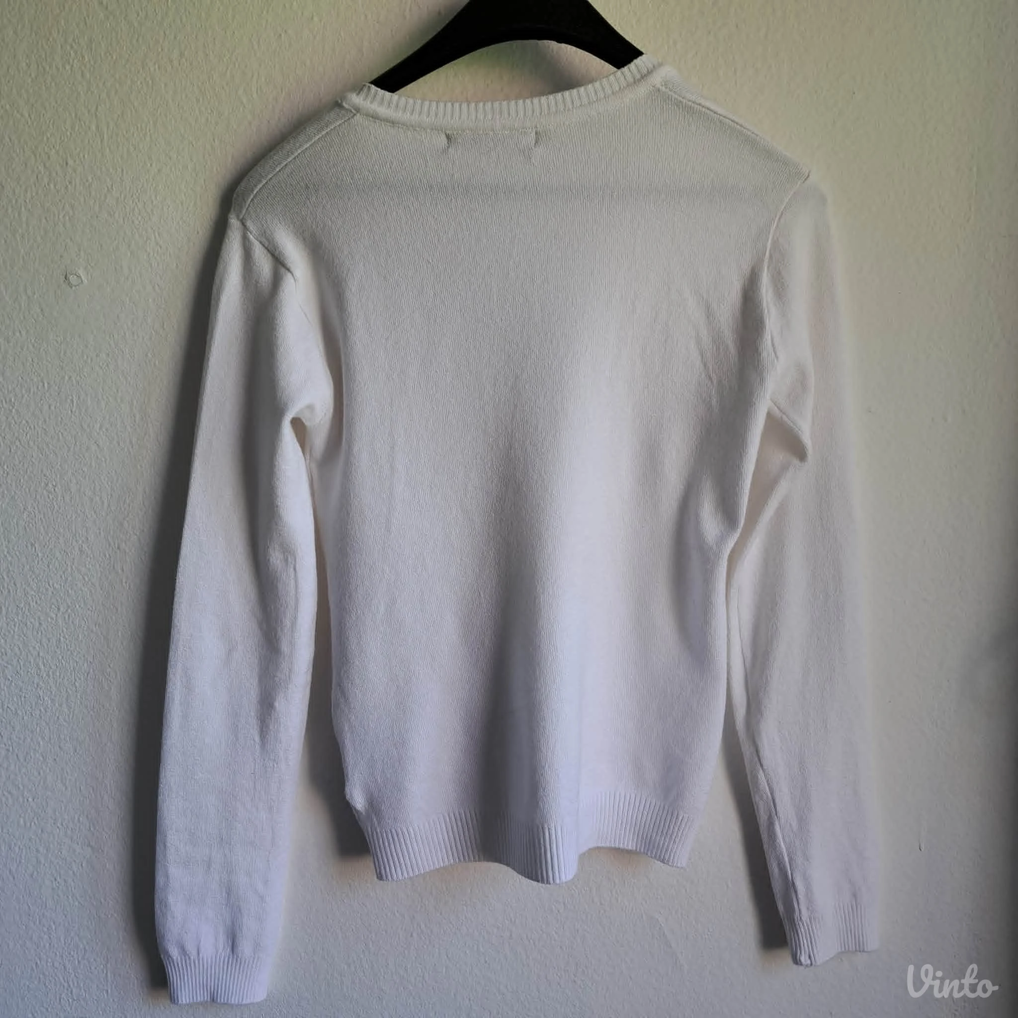 Kardigan beli Y-Plus Knitwear V izrez dugmad S/M