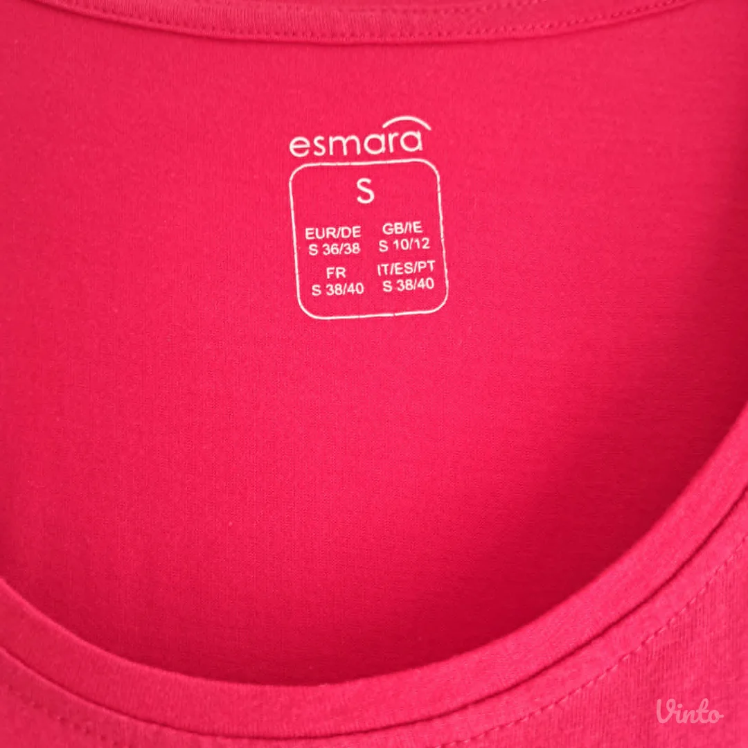 Haljina Esmara pink midi, vel. S/36-38 odlično stanje