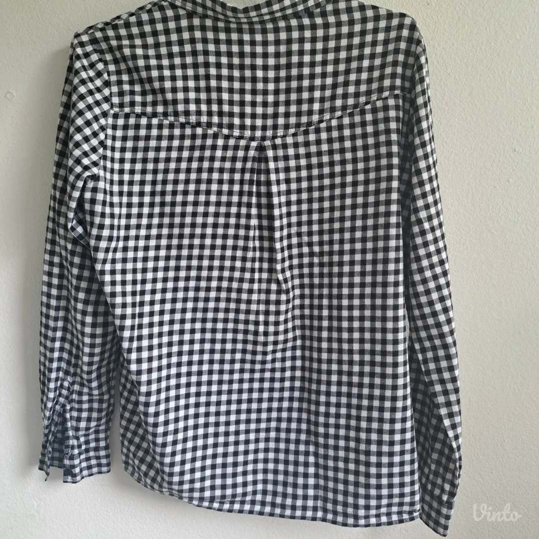 Karirana košulja gingham, OVS, L — odlično stanje