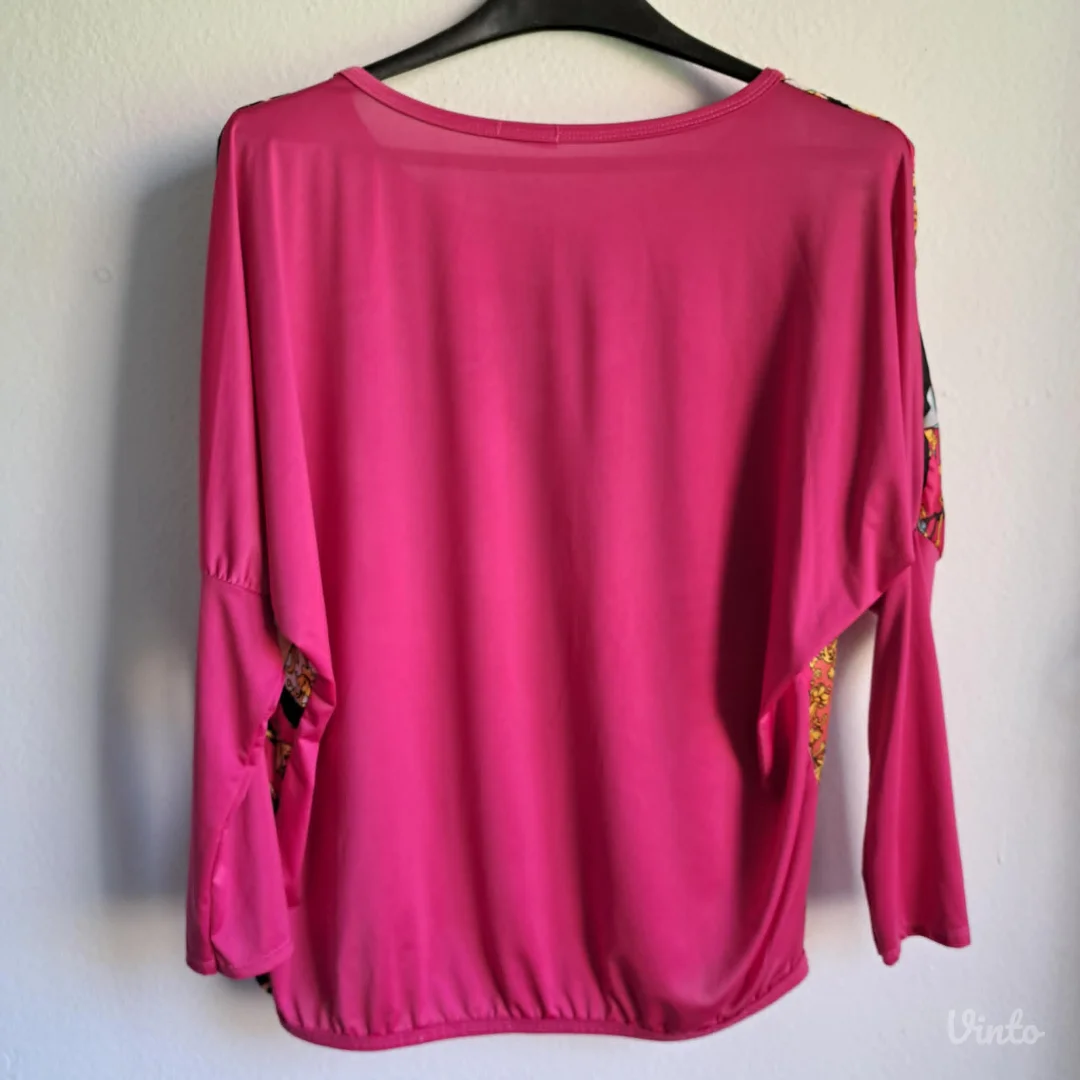 Bluza barokni print Made in Italy, vel. M/L odlično stanje