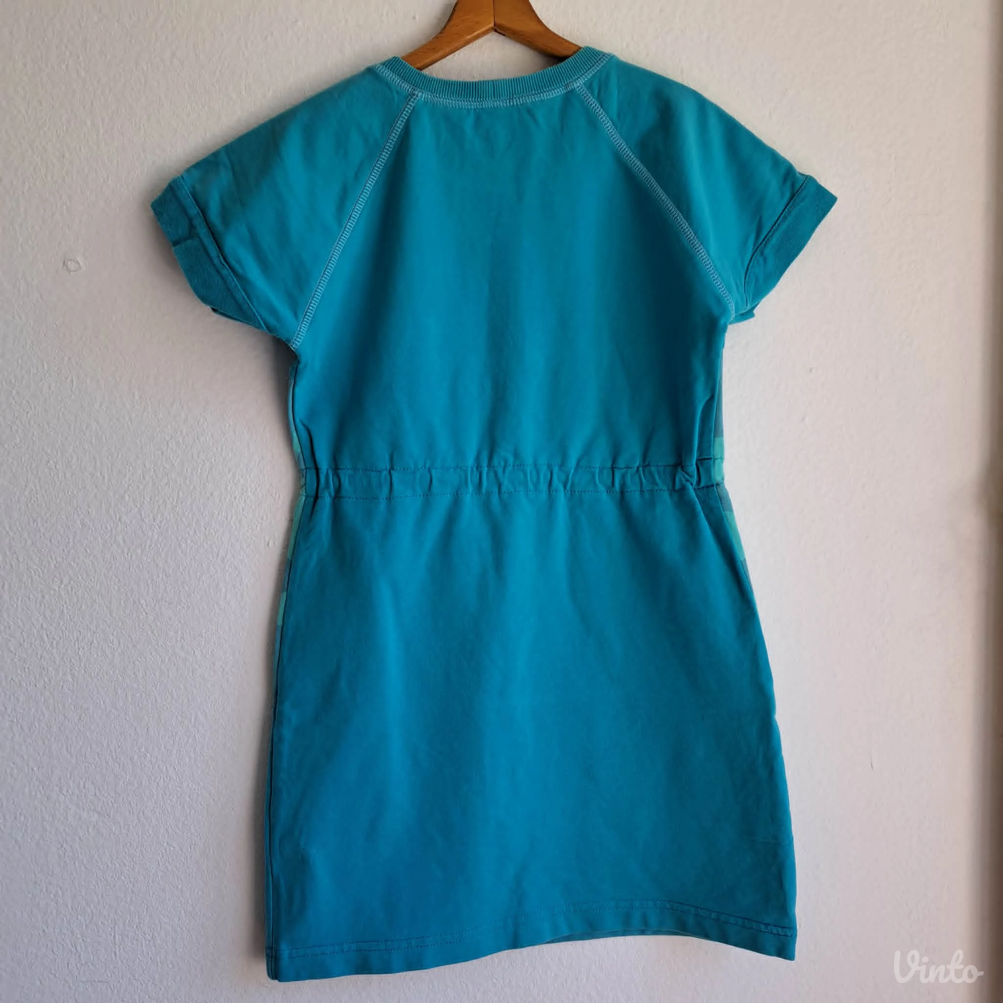 Haljina BAM Kids tirkizna pamuk 128/134