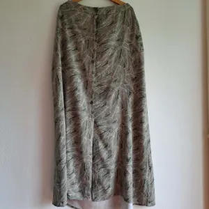 Maxi suknja print lišća, pamuk, Beloved Woman, L — odlično stanje