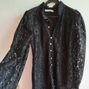 Crna čipkana haljina, Etika Fashion, L — nova sa etiketom