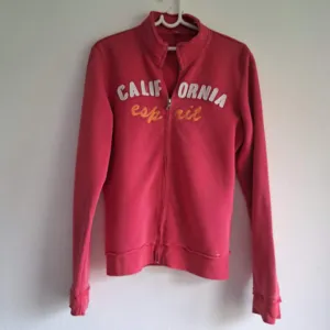 Esprit California zip dukserica, crvena, M vrlo dobro stanje