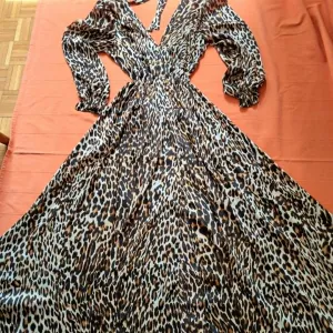 Haljina leopard print, otvorenih leđa, PS Fashion, L / XL— Nova