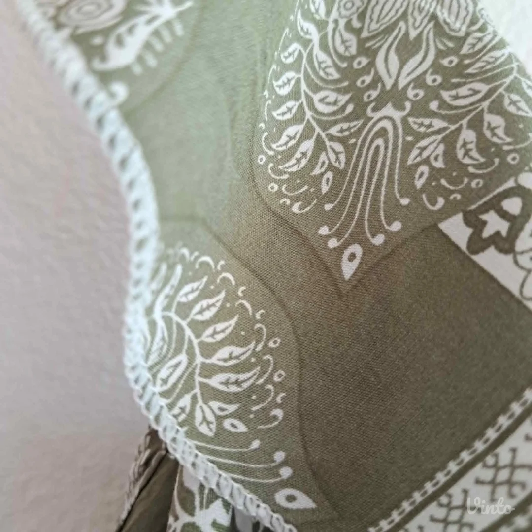 Kombinezon maslinasto zeleni paisley print, Miss You, L/XL — nov, nenošen