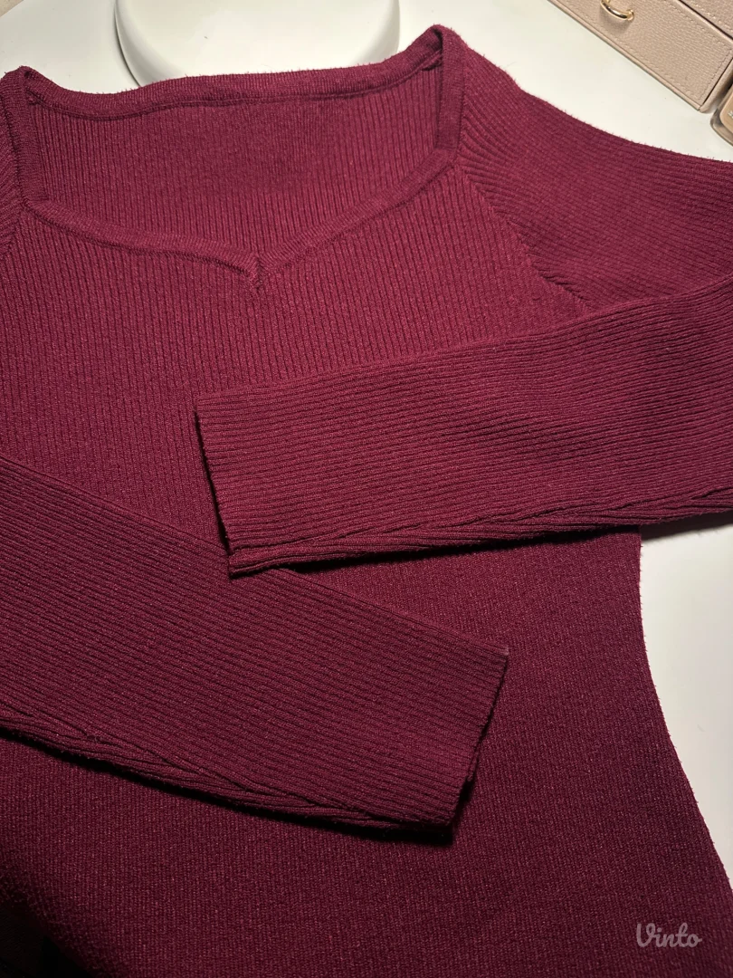 Bordo bluza