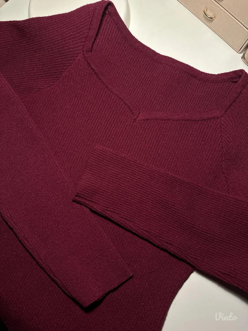 Bordo bluza