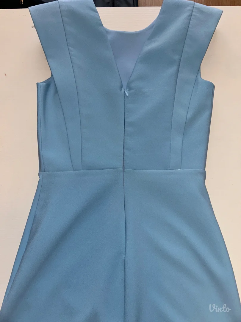 Plava kratka haljina