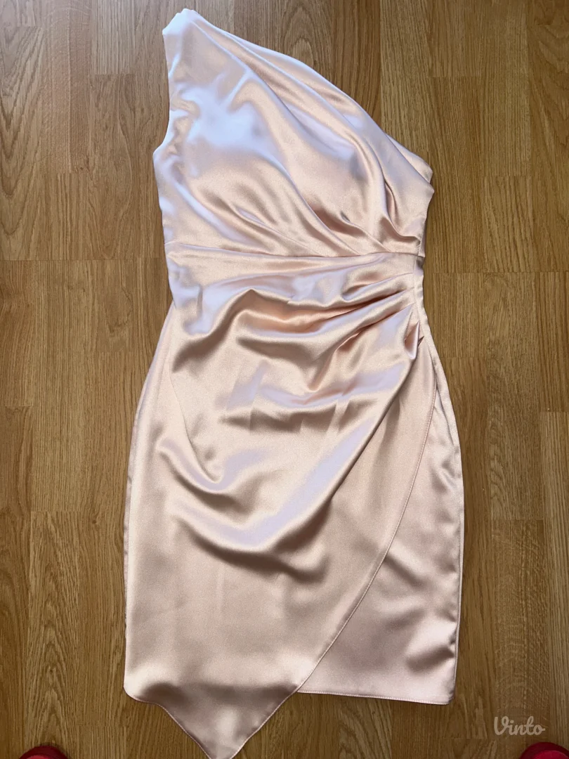 Svetlo roza elegantna haljina