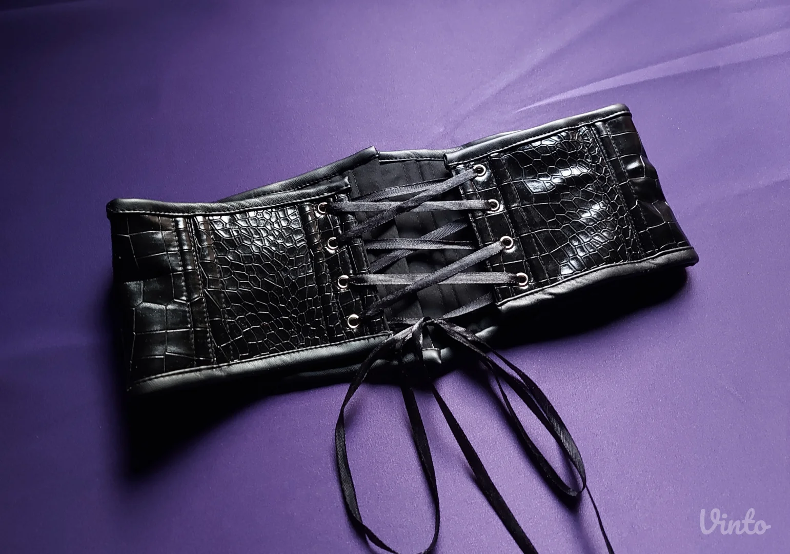 Mini korset pojas od eko kože