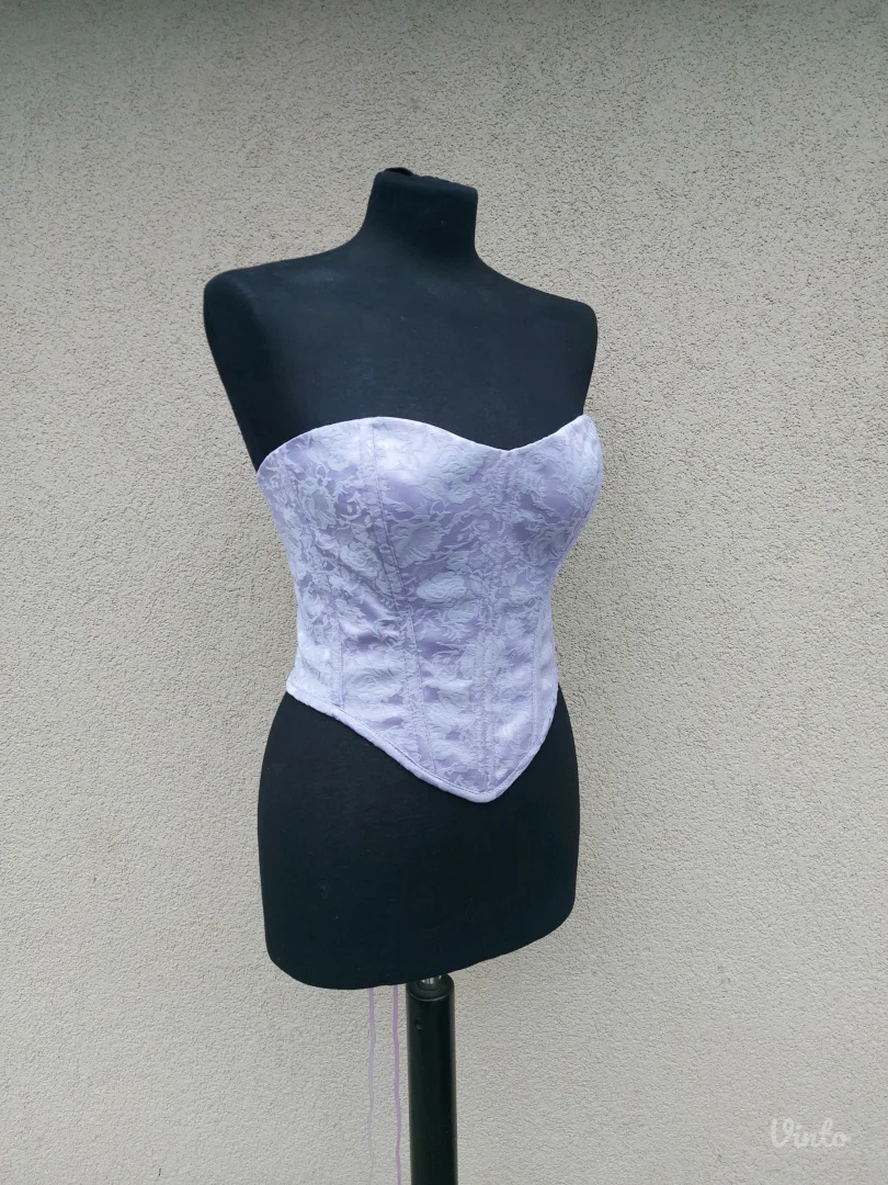 Svetlo ljubičasti korset