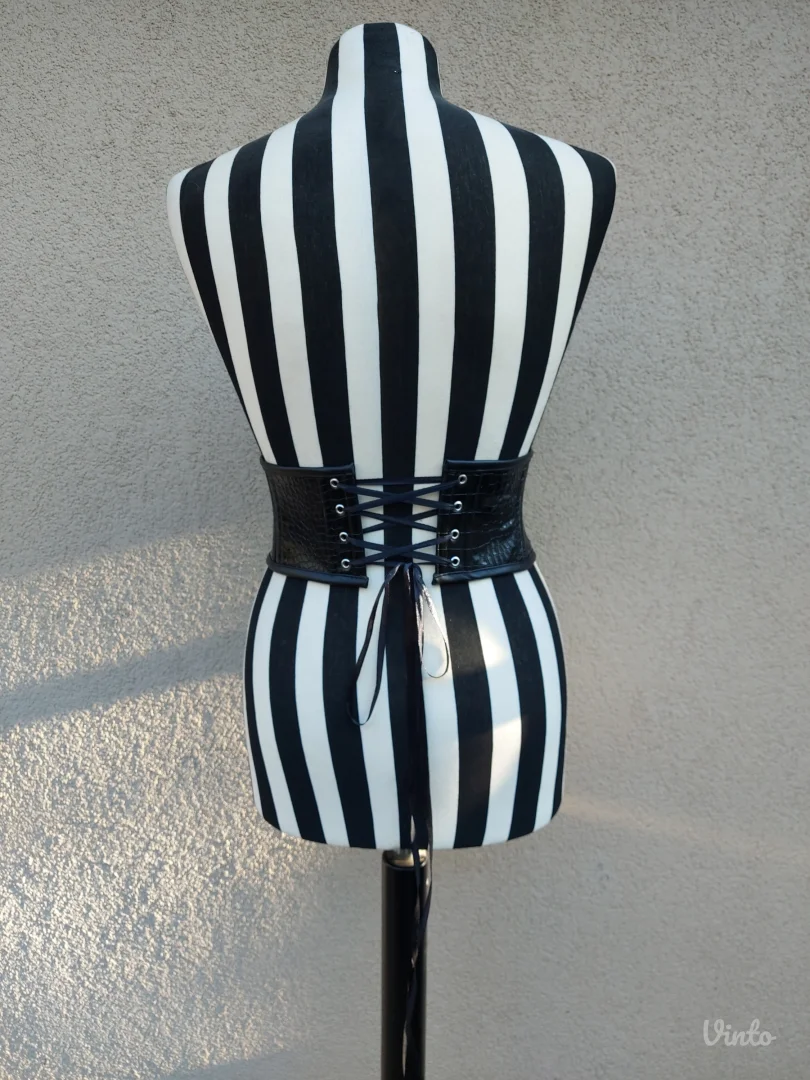 Mini korset pojas od eko kože