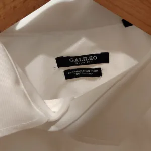 Galileo Premium Non-Iron Košulja- Bela Slim Fit- Vel. M (40/41)