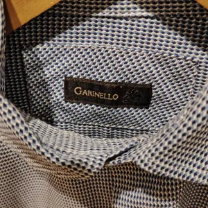 Garinello Plava Košulja na Tačkice- Slim Fit- Vel. M