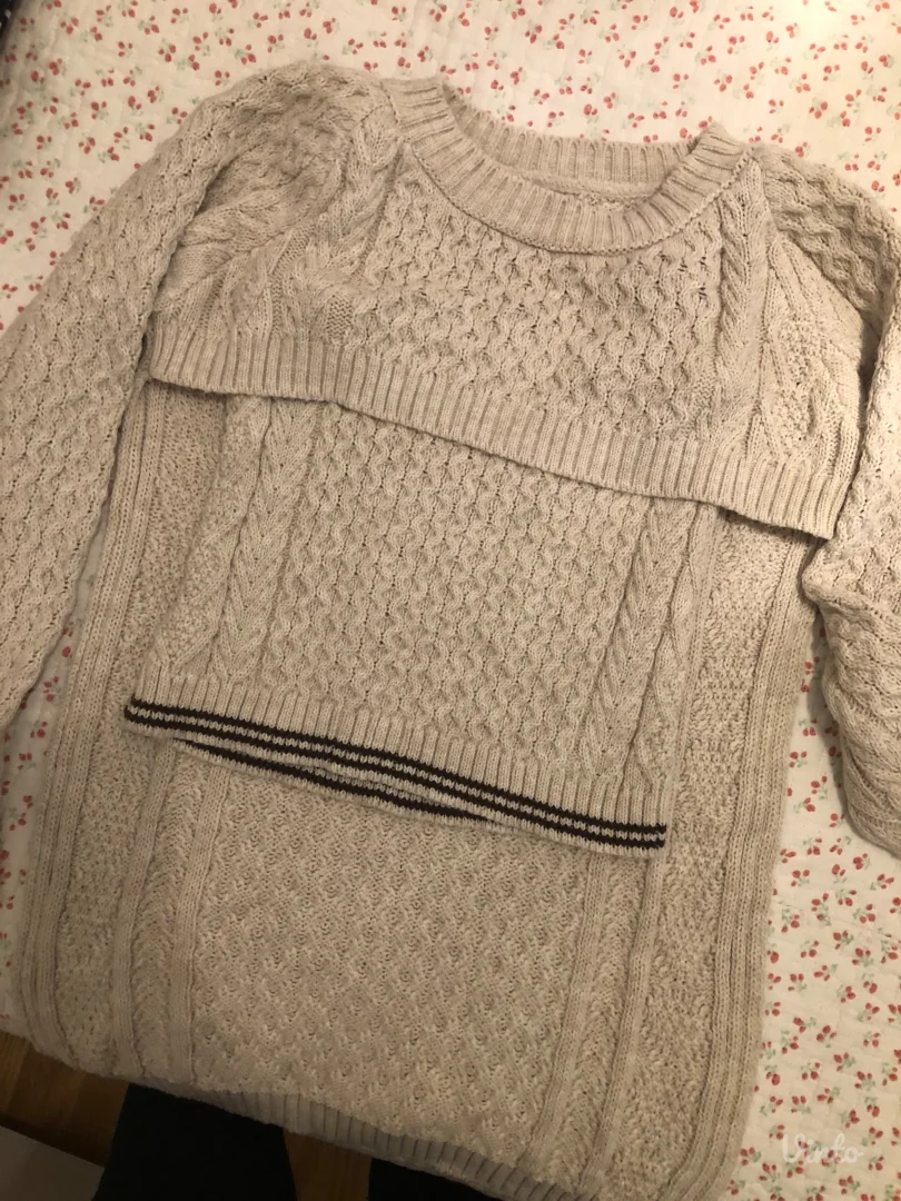 Džemper iz dva dela