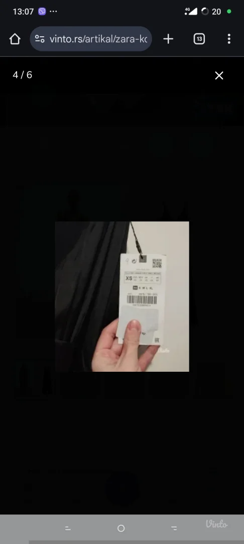 Zara Satenski kombinezon nabranog efekta novo A