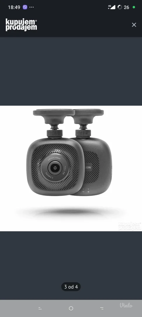 Hikvision B1 dashcam auto kamera novo