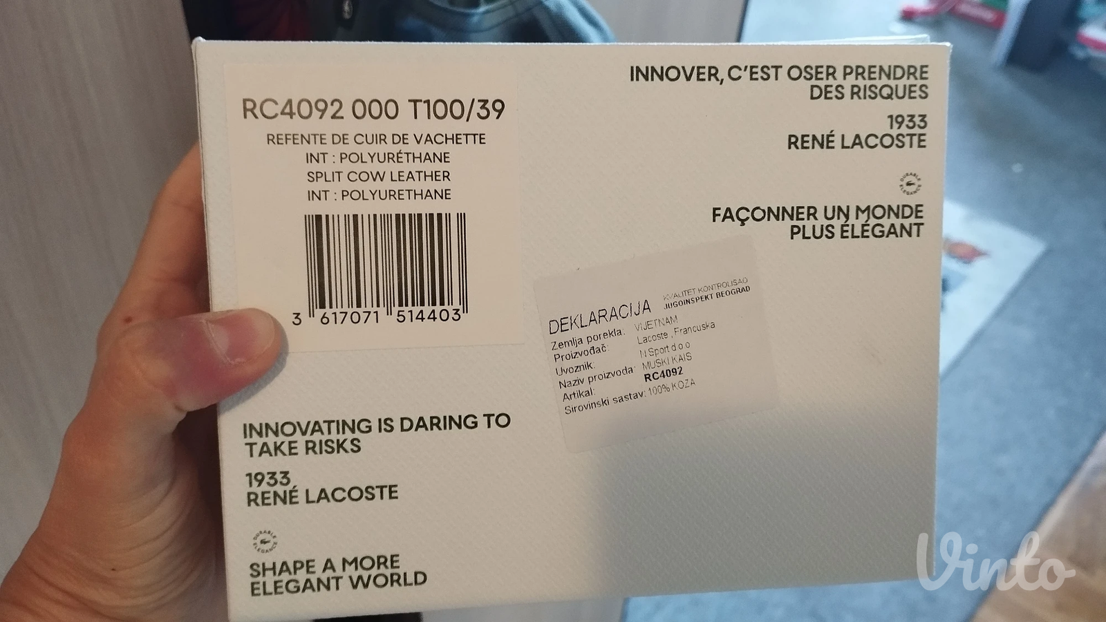 Lacoste novcanik za kartice novo