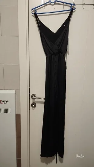 Zara dzemper Satenski kombinezon nabranog efekta novo