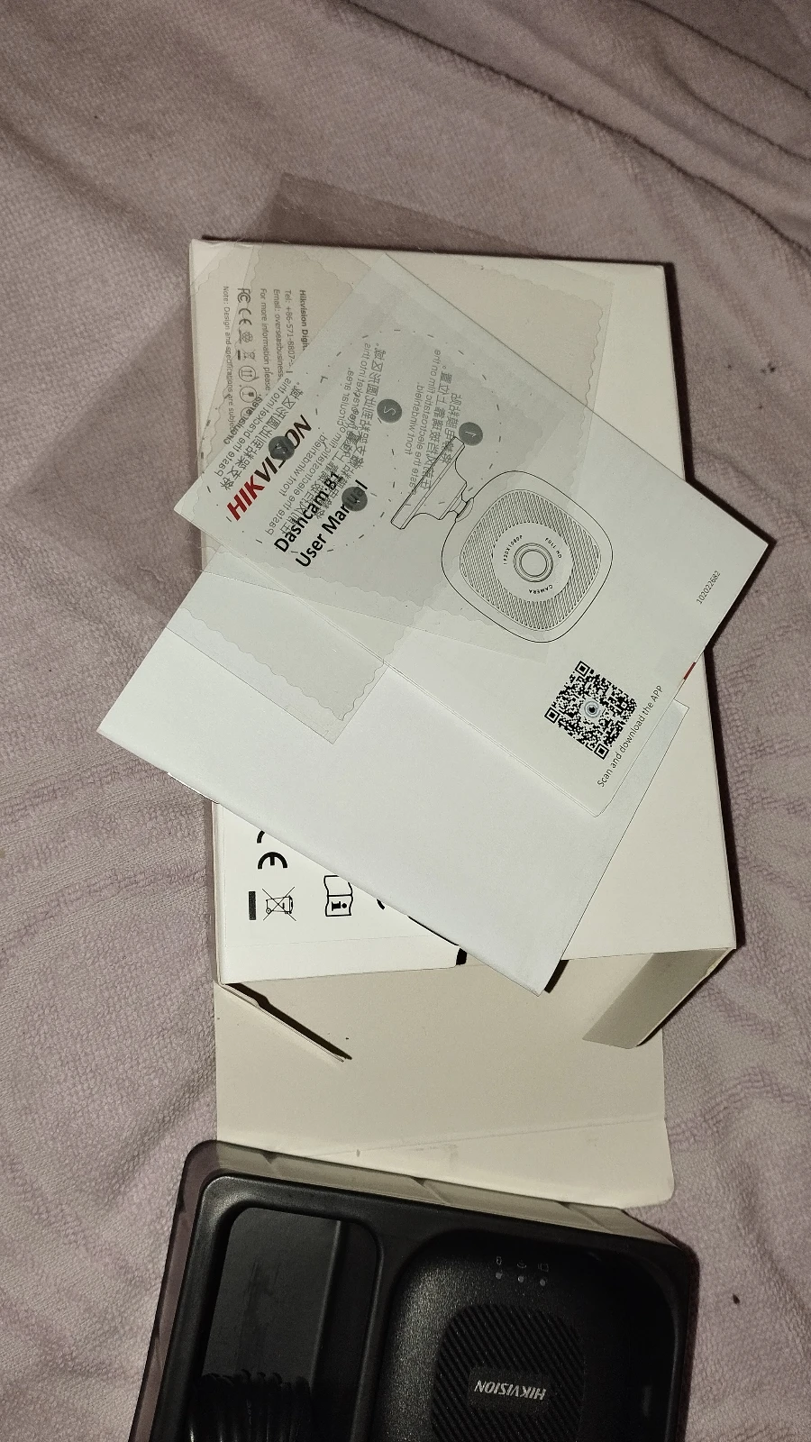 Hikvision B1 dashcam auto kamera novo