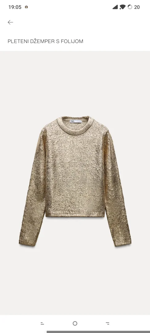 Dzemper Zara novo