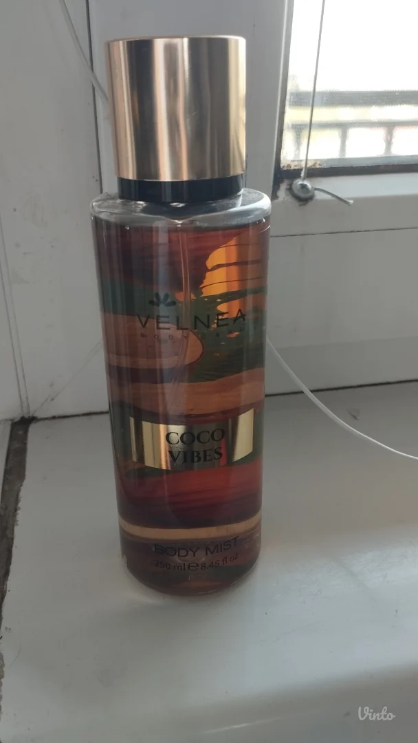 Velnea body mist coco vibes 250ml novo