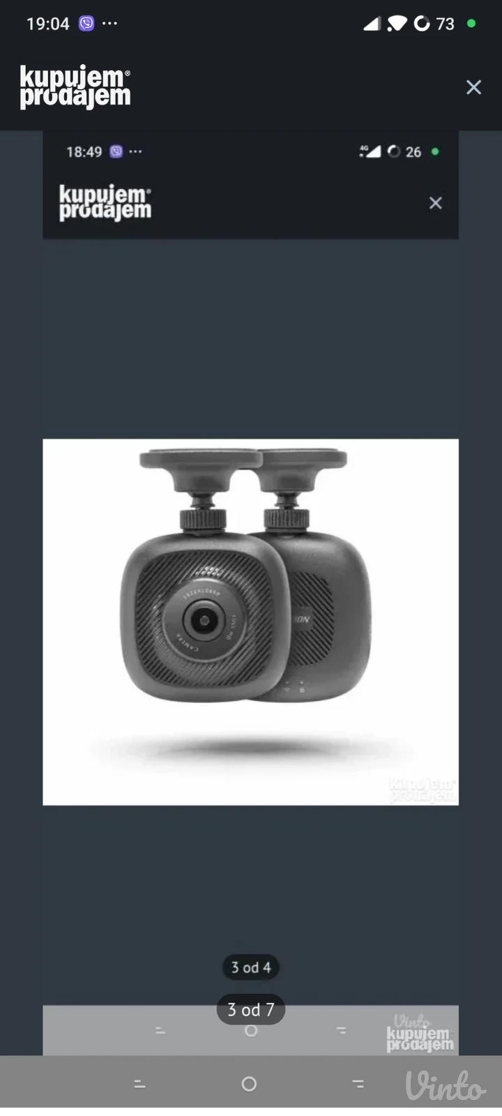 Hikvision B1 dashcam auto kamera novo
