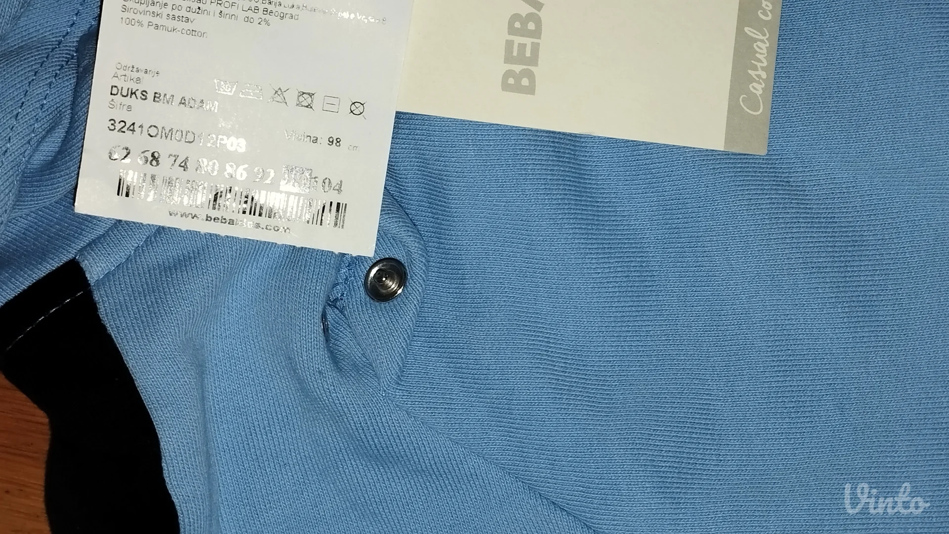 Beba kids duks novo 98vel