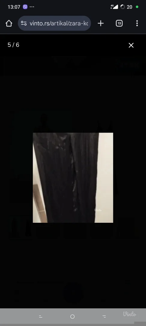 Zara Satenski kombinezon nabranog efekta novo A