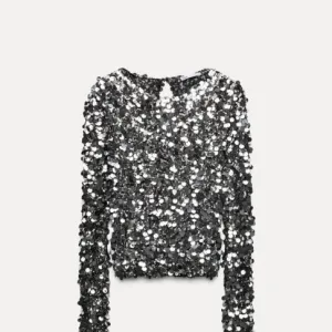 Zara bluza sa krljuštima