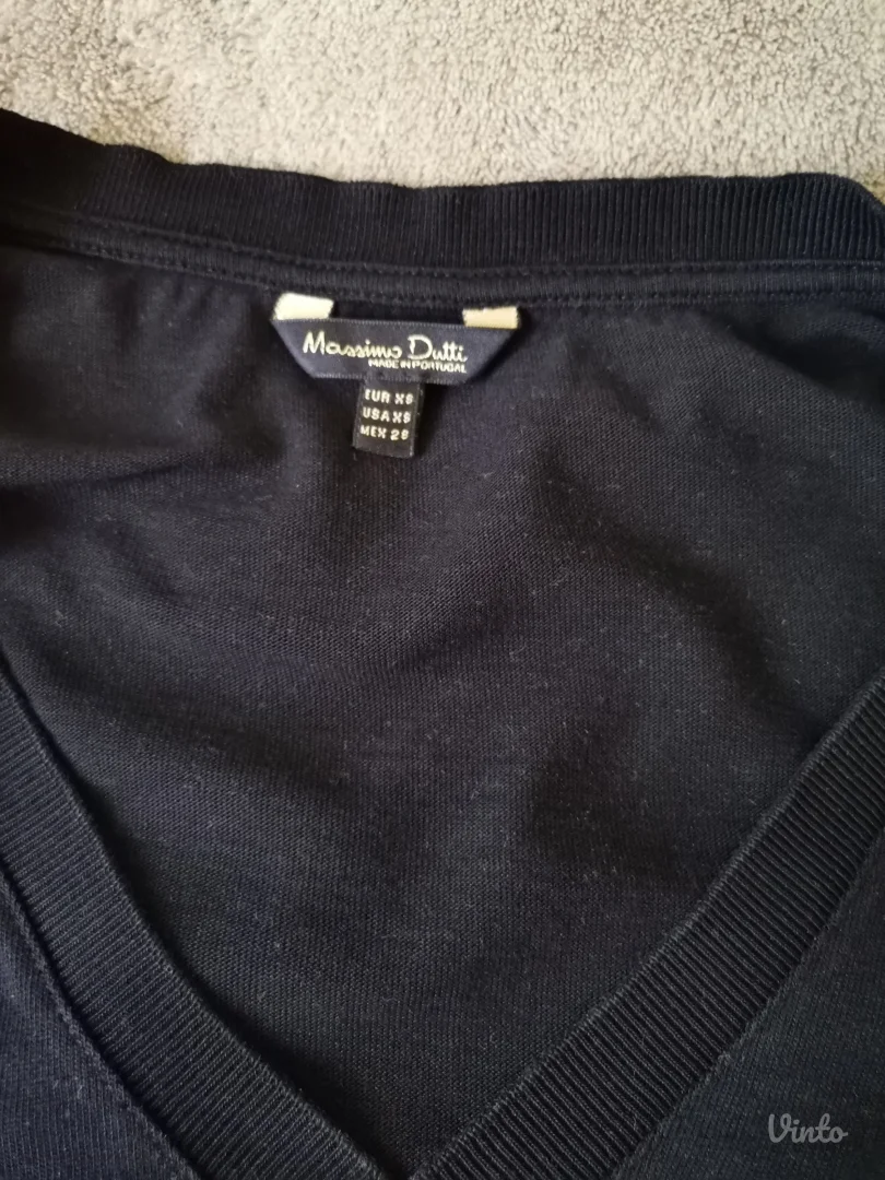 Massimo Dutti bluza od liocela i pamuka XS/S