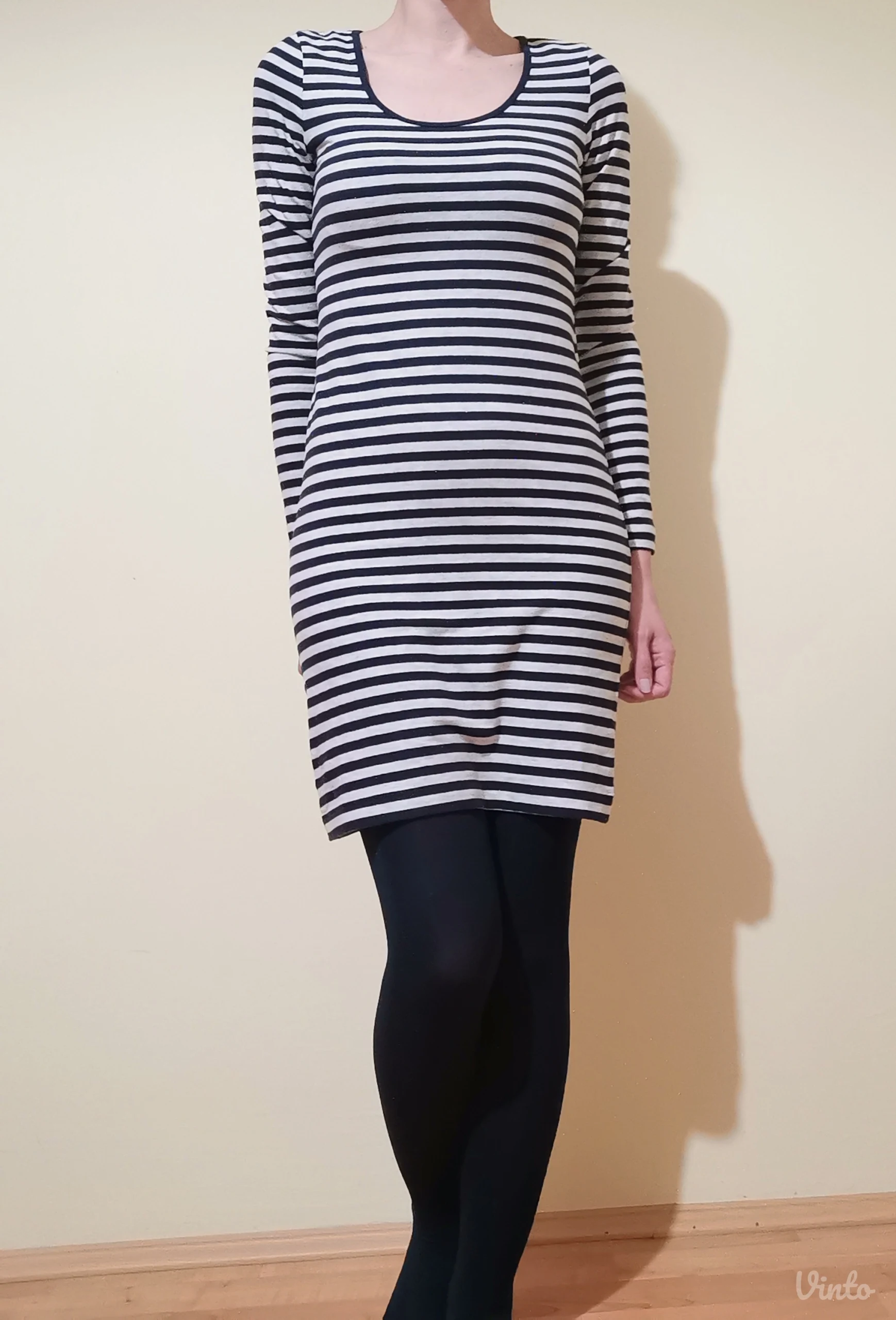H&M haljina na pruge XS-S