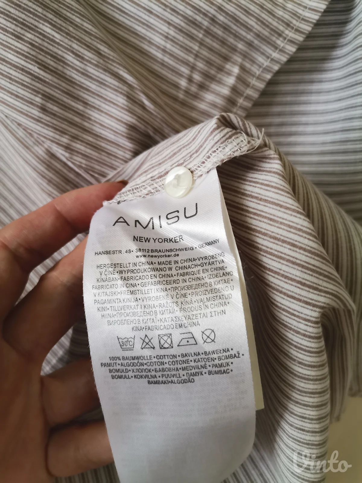 Amisu košulja-tunika XS/S