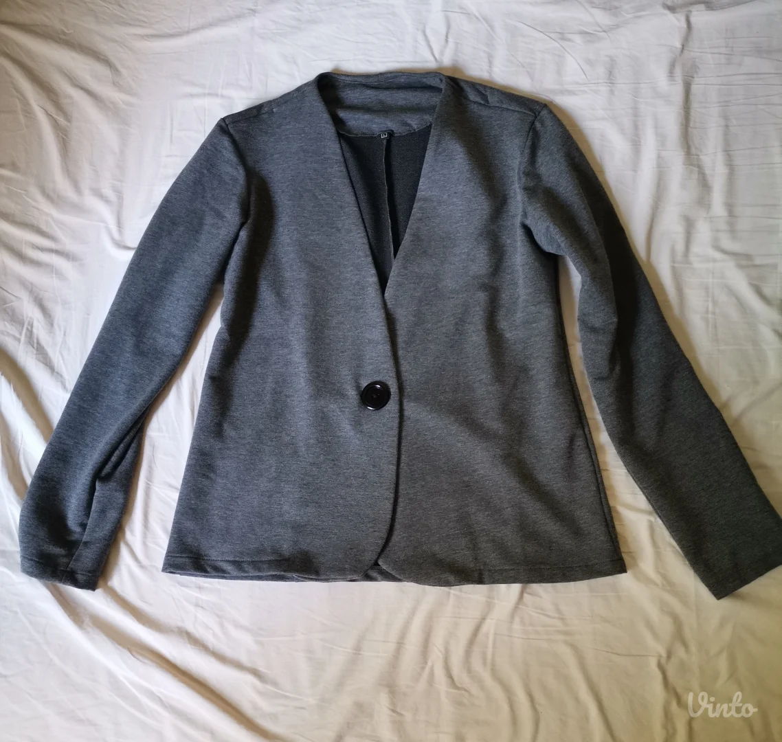 Sivi ženski sako L
