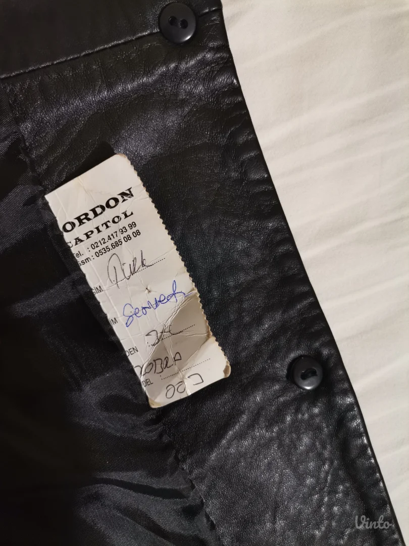 Kožna jakna XXXXL ili oversize