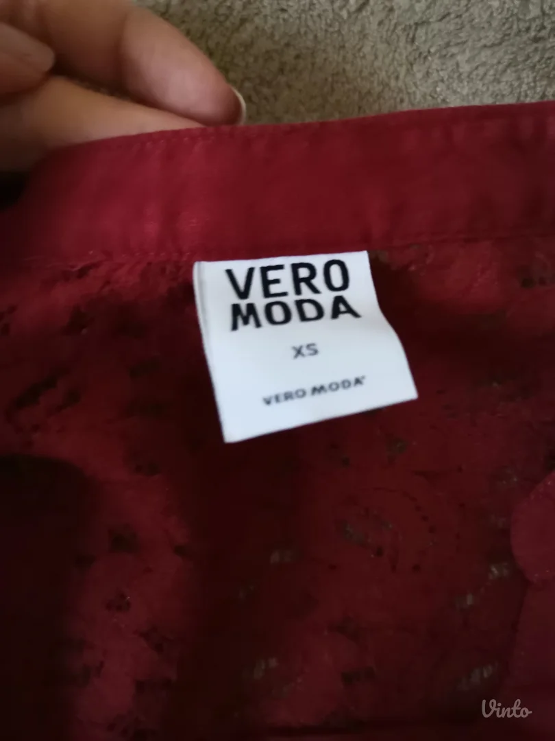 Vero moda bordo bluza XS/S